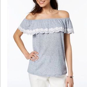 Tommy Hilfiger off the shoulder top size XL